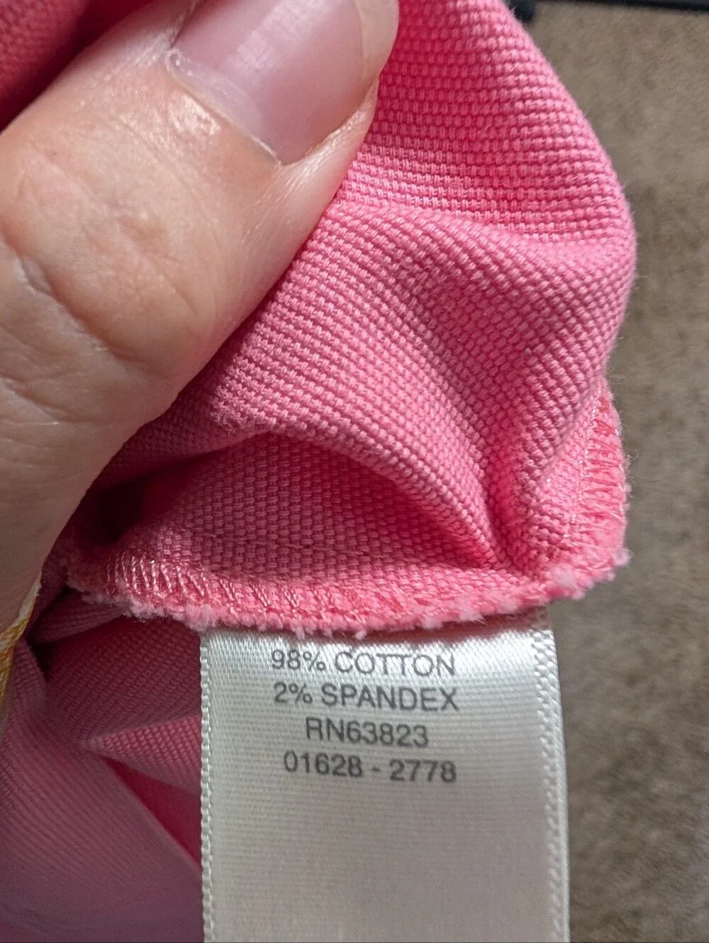 Christopher & Banks Pink Cotton Stretch Skirt Size 8